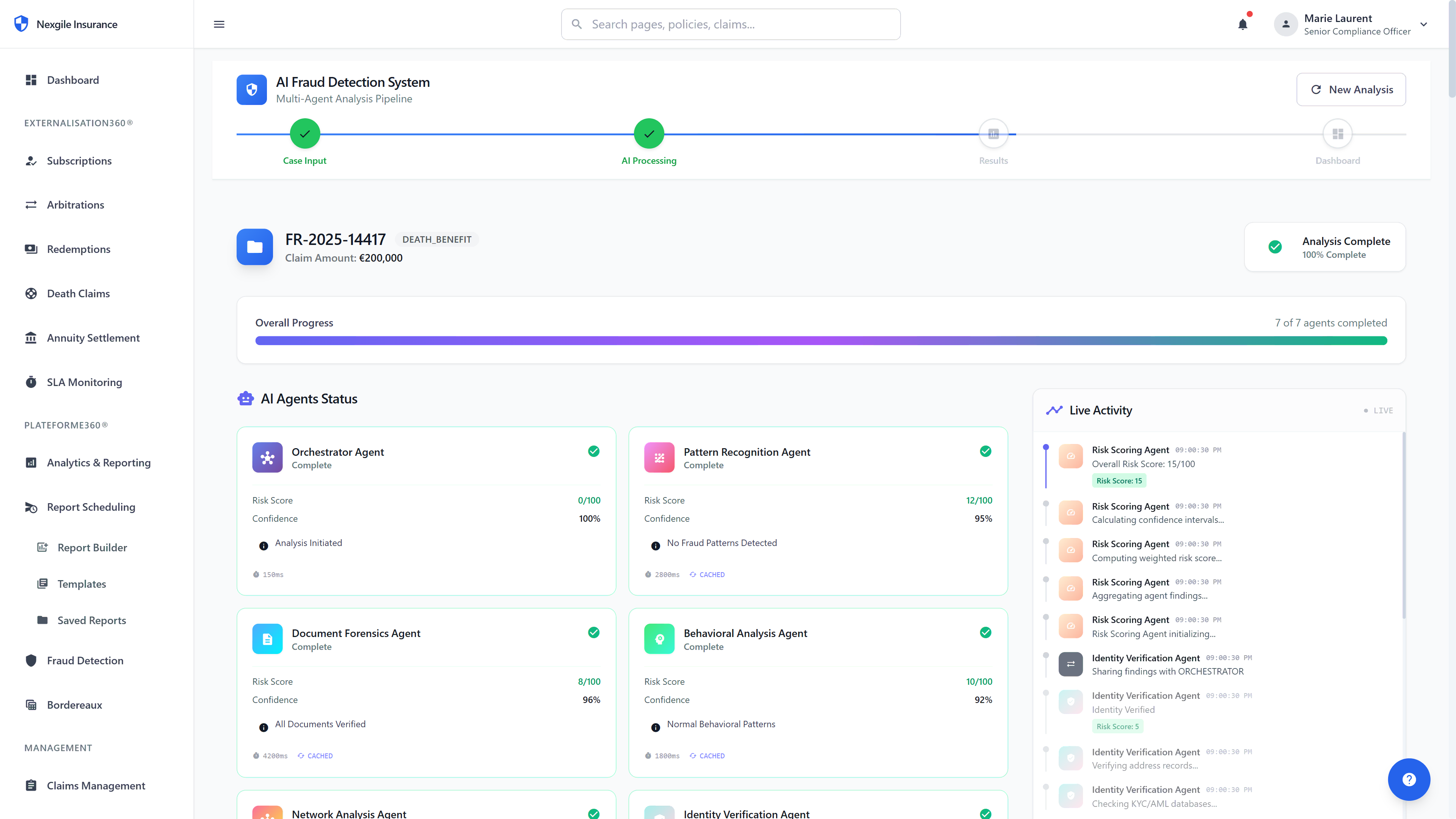 AI Agent Status Dashboard