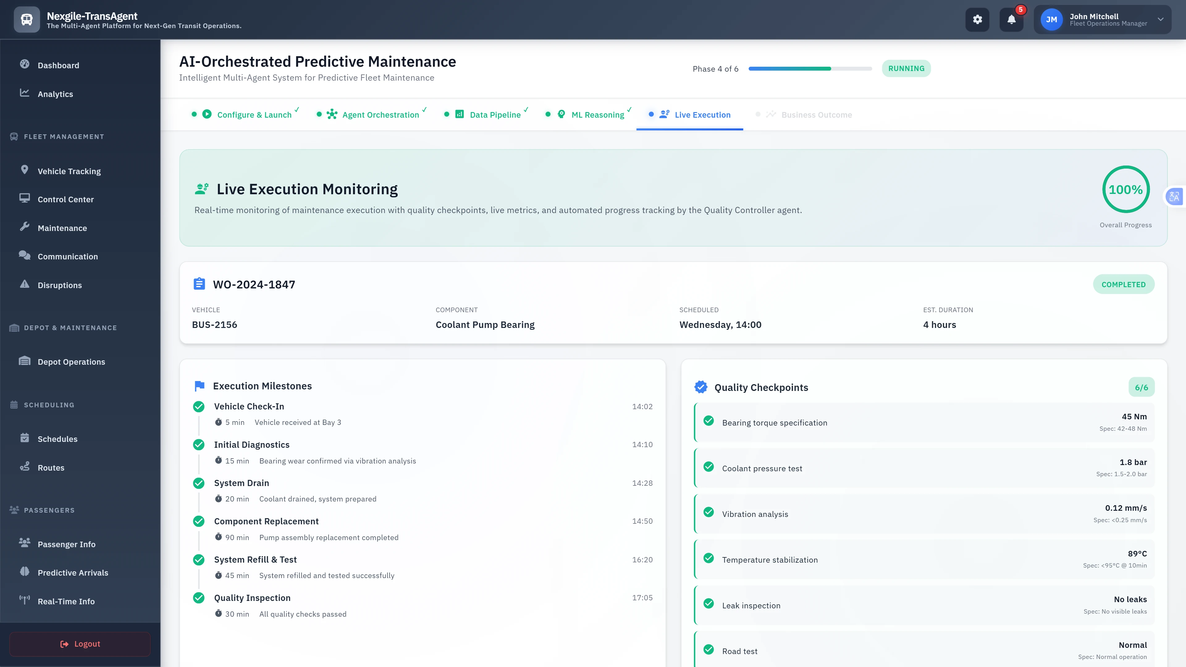 Live Execution Monitoring